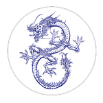 05-Dragon-White Circle-no words-grey outline