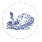 06-Snake-White Circle-no words-grey outline