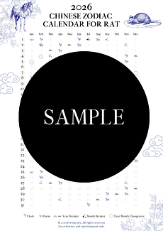 2026-Poster Calendar-01-Rat-Sample-Black